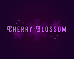 Whimsical Flower Blossom logo design