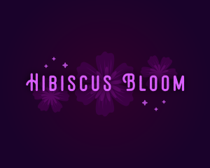 Whimsical Flower Blossom logo design