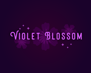 Whimsical Flower Blossom logo design