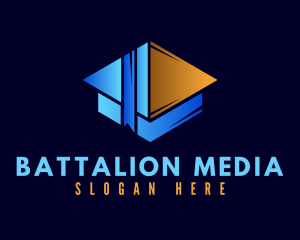 Learning Media App logo design