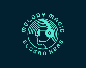 Music DJ Night Club logo