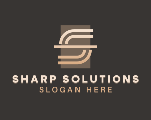 Business Firm Letter S logo design