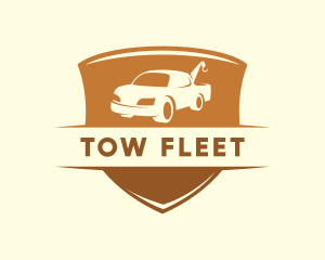 Towing Truck Automotive logo design