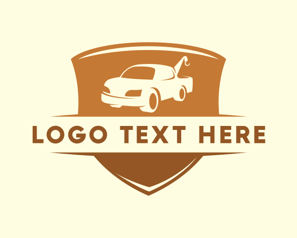 Towing Truck logo example 1