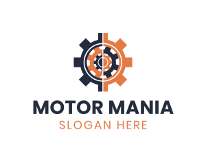 Multilayer Gear Cog  logo design