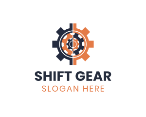 Multilayer Gear Cog  logo design