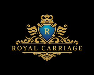 Royal Crown Shield logo design