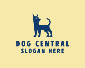 Happy Dog Pet logo design