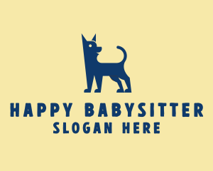 Happy Dog Pet logo design