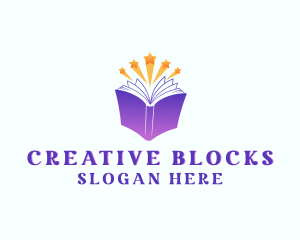 Creative Star Book logo design