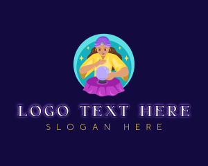 Woman Fortune Teller logo