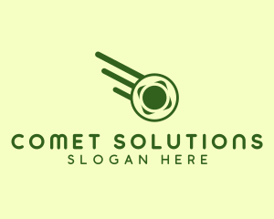 Space Science Comet  logo design