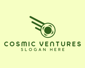 Space Science Comet  logo design