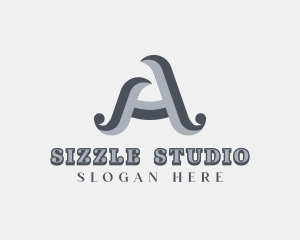 Boutique Studio Letter A logo design