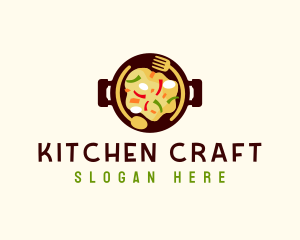 Kitchen Cooking Restaurant logo design