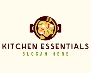 Kitchen Cooking Restaurant logo design