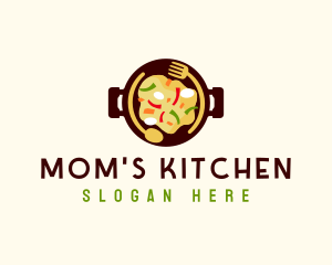 Kitchen Cooking Restaurant logo design