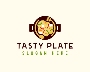 Kitchen Cooking Restaurant logo design