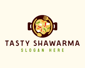 Kitchen Cooking Restaurant logo design