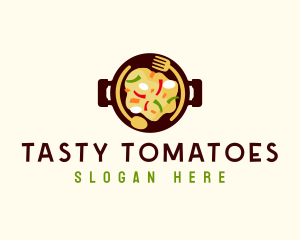 Kitchen Cooking Restaurant logo design