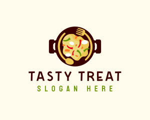 Kitchen Cooking Restaurant logo design