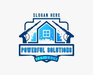 Window Pressure Washing logo design