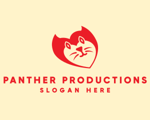 Pet Cat Veterinarian logo design