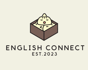 Cute Asian Dumpling logo design