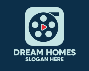 Video Cinema Reel Play App logo