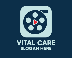 Video Cinema Reel Play App logo