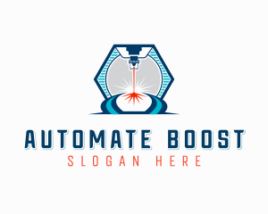 Laser Milling Automation logo design