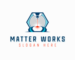 Laser Milling Automation logo design