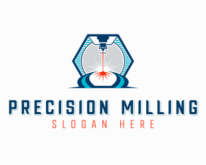 Laser Milling Automation logo design