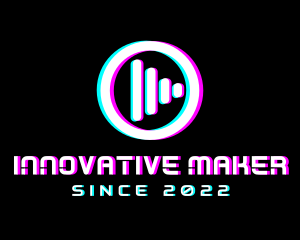 Electronic Music DJ Streaming logo design