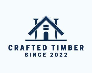 Home Carpentry Tools logo design