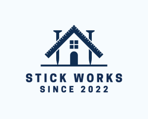 Home Carpentry Tools logo design