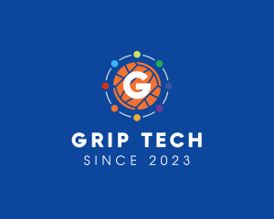 Generic Business Circle Tech logo design