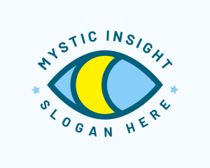 Mystical Eye Moon Oracle logo