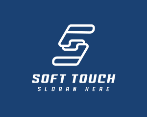 Tech Company Letter S logo design