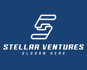 Tech Company Letter S logo design