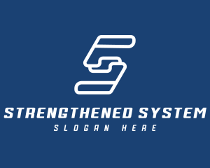 Tech Company Letter S logo design