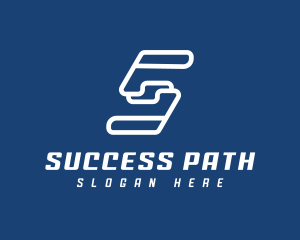 Tech Company Letter S logo design