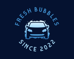 Car Wash Detailing Bubbles logo