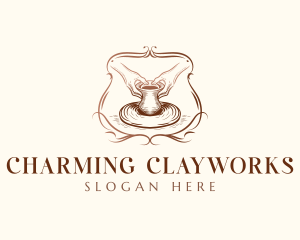 Clay Handmade Pottery  logo