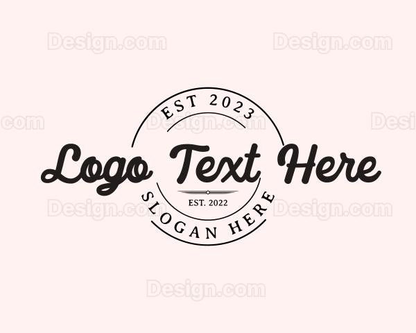 Hipster Generic Business Logo