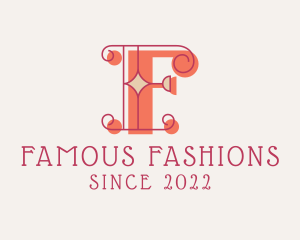 Retro Fashion Diamond logo design