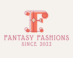 Retro Fashion Diamond logo design