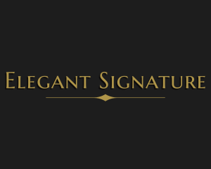 Deluxe Elegant Business logo design