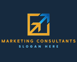 Financial Statistic Consultant logo design