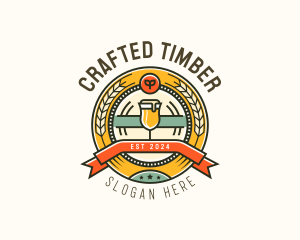 Pub Liquor Beer logo design